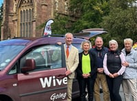 Local MPs visit essential charity transport service